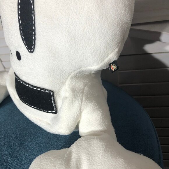 Authentic Paul Frank Scurvy Head Plush Skull Plush Toy Collectible Black/White - Picture 6 of 7